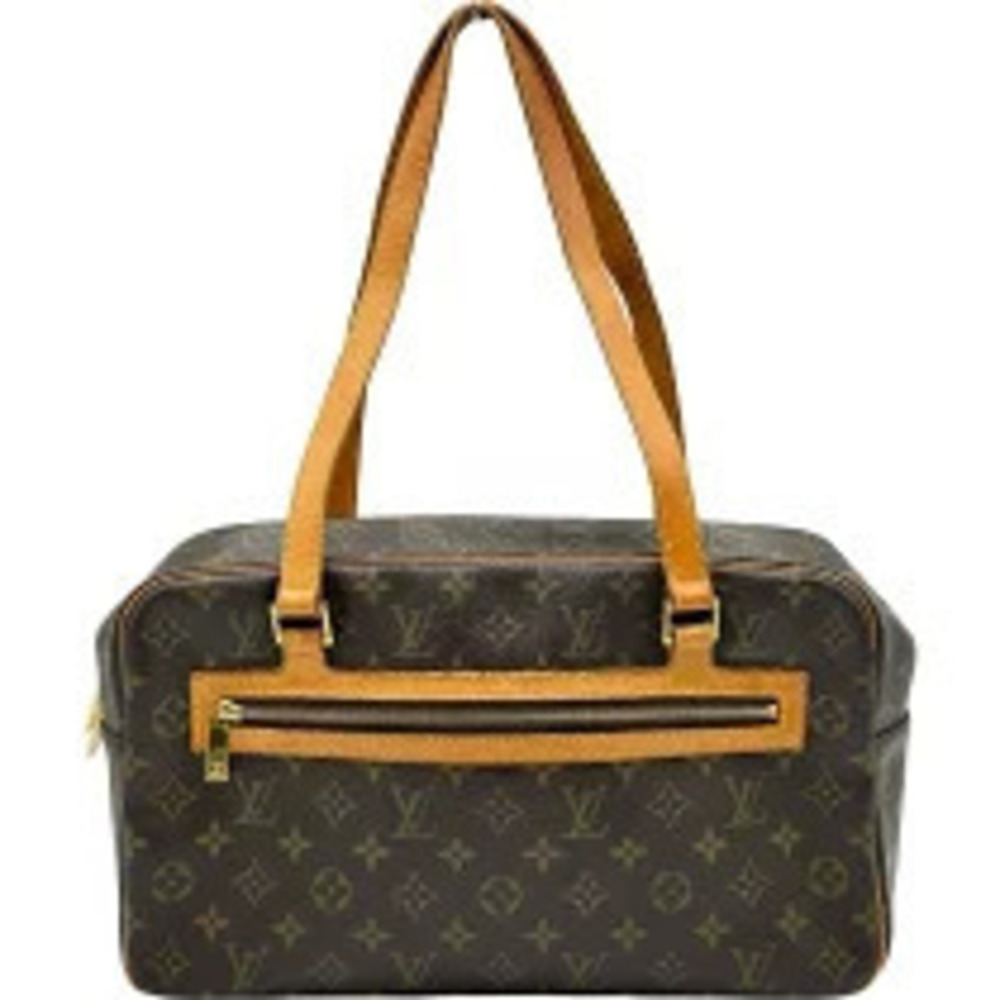 Louis Vuitton Cite Brown Monogram Canvas Shoulder Bag